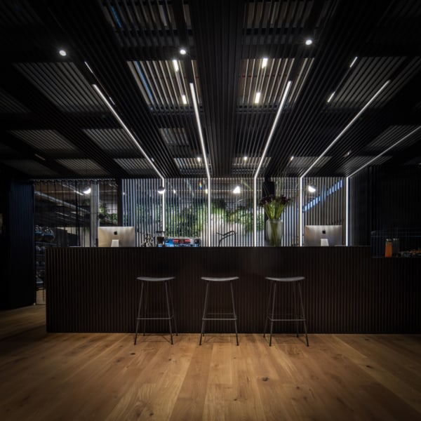 eingang urbanhealth, entrance, barm cafe, hotspot, ludwigsburger weststadt, ludwigsburg, club, fitnessclub